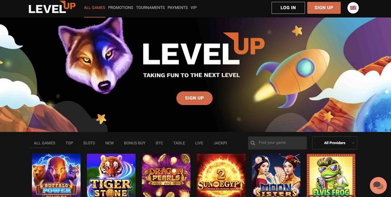 A Lot Of Popular Casino Site Games at LevelUp Casino