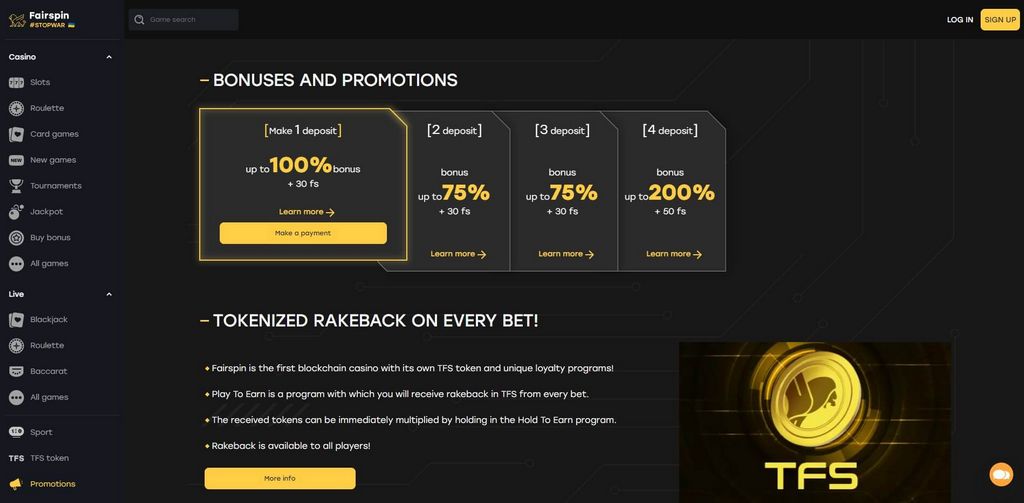 Fairspin kasiino sportlased võitsid üle 40 000 ETH