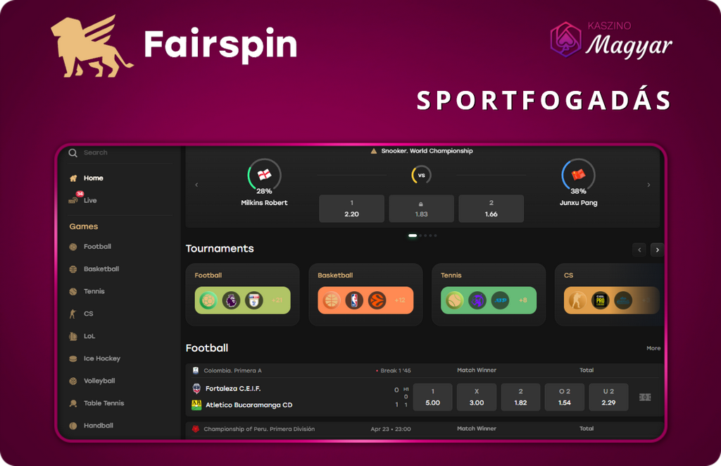 Fairspini kasiino iseloomustus - Fairspini kasiino boonuskood 